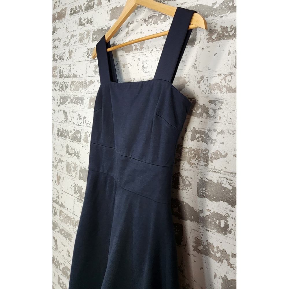 Banana Republic A-Line Dress Size 4 Navy Milly Collection Mini Sleeveless Career - Picture 8 of 16